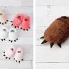 Animal Paw/Bear Claw Slippers – $8.98 SHIPPED!