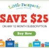 Little Passports: Save $25 on 12 Month Subscription – A Christmas Gift that Gives all year long!