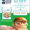 Put Seafood on Your Christmas Table with Louis Kemp® Crab Delights® & Save $1 #CrabDelightfulHoliday #ad