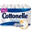Cottonelle Clean Care 36 Family Rolls as low as $17.99 SHIPPED