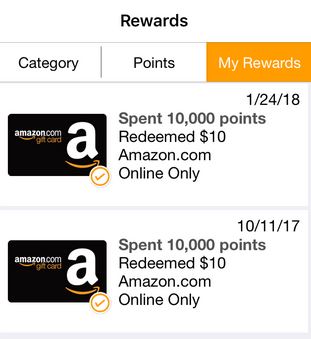Fetch Rewards My Second 10 Amazon Gift Card Just For Scanning