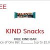 FREE KIND Snack Bar Printable Coupon