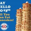 *Ends in a WEEK* IHOP All You Can Eat Pancakes now thru February 12, 2018