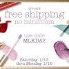 Stila Cosmetics: FREE Shipping all weekend!