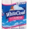 $1.50 off White Cloud Bath Tissue = $.38 per double roll at Walmart