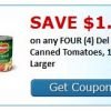 Walmart: Del Monte Canned Tomatoes $.88 each after coupon