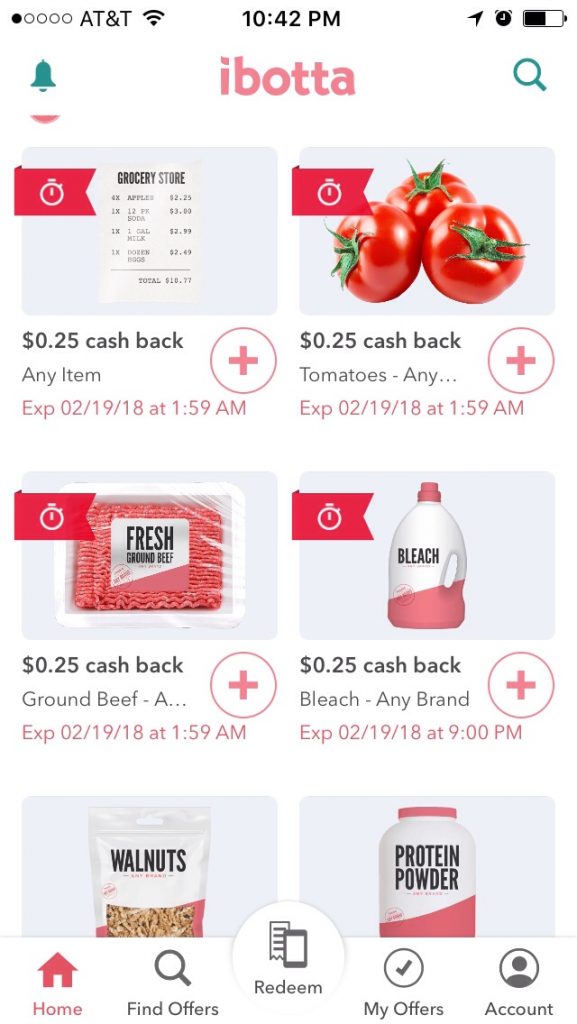 Redeem these Ibotta Any Brand Offers for more Cash Back!