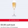 Ibotta $5 Champagne Rebate Today Only!