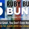 Ruby Tuesday: $5 Burger Flash Deal 2/13 from 11am-3pm