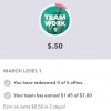 Ibotta March 2018 Teamwork Bonus