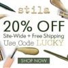 Stila Cosmetics: Extra 20% off and FREE Shipping thru 3/18