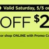 Dollar General: $5 off $25 purchase on Saturday 5/5