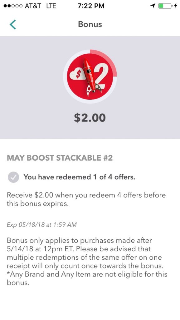 Ibotta: Bonuses On Top of Bonuses: $2 May Boost, $1 Gluten Free & Teamwork