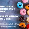 National Doughnut Day 2023: FREEBIES on Friday June 2!