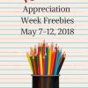 Teacher Appreciation Freebies and Discounts 2018