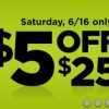 Dollar General: $5 off $25 purchase on Saturday 6/16