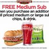 Firehouse Subs: FREE Sub with purchase on 6/17/18 (Take Dad to lunch!)