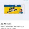 Walmart: Bounty Essentials Paper Towels 6pk $2.74 (save $3!)