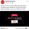 Michaels Stores to Accept Competitors Coupons thru 7/21