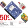 Staples School Supply Deals thru 6/30