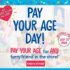 Build-A-Bear Pay Your Age Day for ANY Furry Friend on July 12!