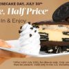 Half Price Cheesecake Slices at Cheesecake Factory July 30th
