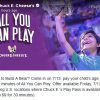 Chuck E. Cheese “Pay Your Age” Day on July 13