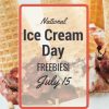 National Ice Cream Day 2018 Freebies | July 15, 2018