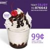 *TODAY* July 25: Sonic $.99 Single Topping Ice Cream Sundaes