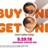 Dunkin’ Donuts BOGO Coffee on National Coffee Day 9/29/18