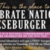 Ruby Tuesday’s: Free Cheeseburger with Entree Purchase (9/18 & 9/19)