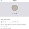 Ibotta $2 Easy Earnings Bonus (thru 10/12!)
