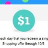 Ibotta Birthday Bonuses: $1 per day for Mobile and & $5 for any 6 offers