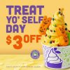 Yogurt Mountain Celebrating “Treat Yo Self Day” on October 13 with $3 Off!  #TreatYoSelf