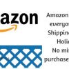 **Final Days** Amazon FREE SHIPPING for everyone thru 1/31/19