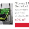40% off a New Toy Every Day | 11/6: Glomax 2 Player Basket Ball Hoop