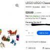 Walmart Black Friday NOW: LEGO Classic Creative 900 Piece Building Box Set ONLY $20!