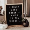 Newest Trend: Letterboards!  Get a 13×16 Letterboard $21.99 Shipped!