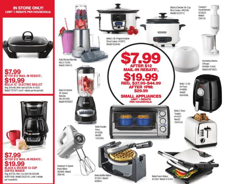 Hot Macy S Small Kitchen Appliances For 9 99 After Rebate