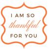 FREE “So Thankful For You” Printable Gift Tag for Thanksgiving