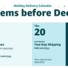 December 20th: Last Day for Amazon Prime 2 Day Orders to Arrive By Christmas!