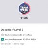 Ibotta December 2018 Teamwork Bonus LEVEL 2