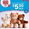 *EXTENDED* $5.50 Furry Friends at Build-a-Bear for National HUG Day thru 1/27