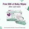 TopCashBack New Members: FREE 500ct Baby Wipes at Walmart!