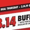 Cici’s Pizza $3.14 Buffet Pi Day Deal on 3/14 #PiDay