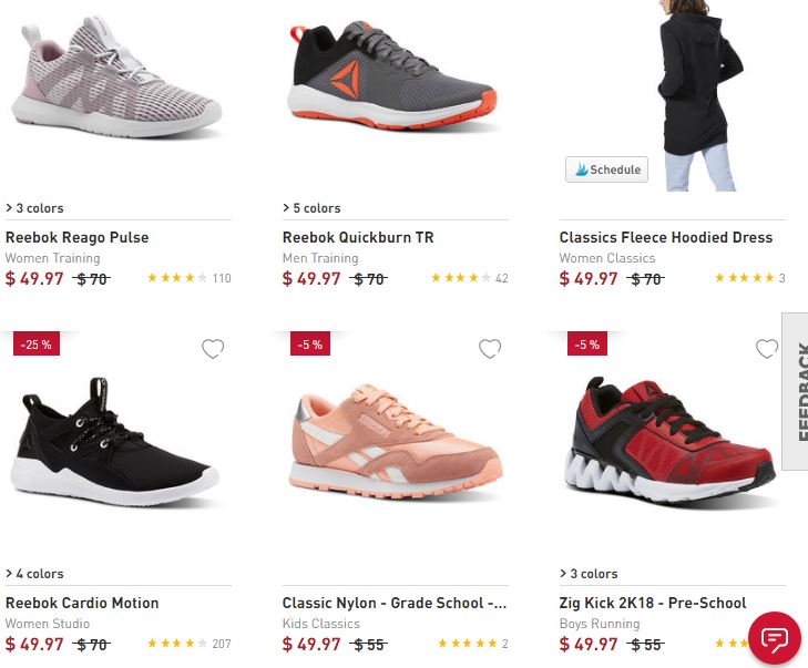 Reebok.com: 40% off Coupon Code | Shoes 