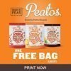 Print a Coupon for FREE Peatos Snacks!
