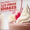 Sonic: Half Price Shakes after 8pm is back for 2019