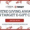 #LOrealxTarget $250 Target Gift Card Giveaway!
