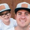 Matching Father/Son Hats for Father’s Day